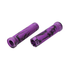 Load image into Gallery viewer, Durable Anti Slip Scooter Grips Soft Bike Handlebar Grips Anti-Slip Bicycle Grips Freestyle Cycling Grips Race Mountain Bike Handlebar Grips Single Lock-On Ring Collar Bicycle Handle Bar