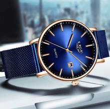 Load image into Gallery viewer, Men's Elegant Watch With Stainless Steel Straps And Special Date Display Excellent Look Unique Design Perfect Gift
