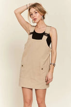 Load image into Gallery viewer, Adjustable Wide Strap Square Neck Overall Dress For Women – Modern Chic, Customizable Fit, Casual & Versatile