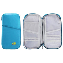 Load image into Gallery viewer, 12 Pocket Travel Passport Wallet