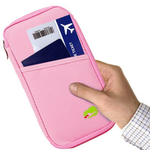 Load image into Gallery viewer, 12 Pocket Travel Passport Wallet