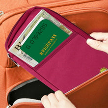 Load image into Gallery viewer, 12 Pocket Travel Passport Wallet
