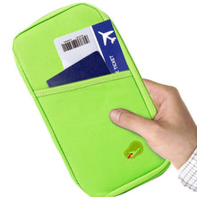 Load image into Gallery viewer, 12 Pocket Travel Passport Wallet