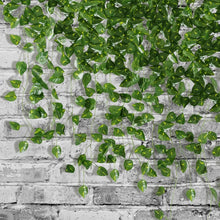 Load image into Gallery viewer, 12-Pack: 78Ft. Silk Artificial Ivy Vines Leaf