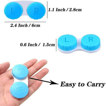 Load image into Gallery viewer, 12-Pack: Colourful Contact Lens Case Box Holder