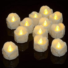 Load image into Gallery viewer, 12-Pack: LED Timer Candle Decoration