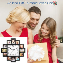 Load image into Gallery viewer, 12-Picture Display Wall Clock