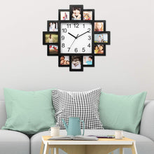 Load image into Gallery viewer, 12-Picture Display Wall Clock