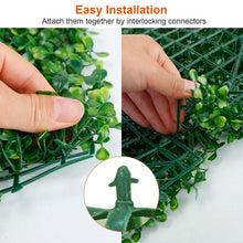 Load image into Gallery viewer, 12-Piece: Artificial Boxwood Plant Grass