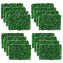 Load image into Gallery viewer, 12-Piece: Artificial Boxwood Plant Grass