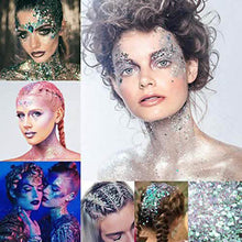 Load image into Gallery viewer, 12-Piece: Holographic Chunky Glitters
