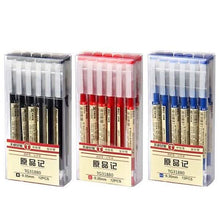 Load image into Gallery viewer, 12-Piece Set: 0.35mm Water-based Pen Gel Pen