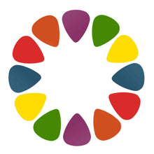Load image into Gallery viewer, 12-Piece: Standard Acoustic Electric Plectrums Guitar Picks