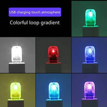 Load image into Gallery viewer, 12-Pieces: Colorful Lights Car USB Atmosphere Lights