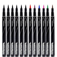 Load image into Gallery viewer, 12-Pieces: Luxurious Waterproof Long-Wearing Liquid Eyeliner Set
