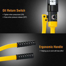 Load image into Gallery viewer, 12 Ton Hydraulic Wire Crimper