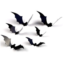 Load image into Gallery viewer, 120-Piece: 3D Bat Halloween Decoration Stickers