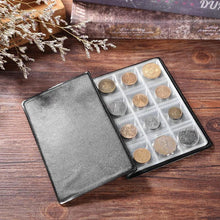 Load image into Gallery viewer, 120 Pockets Coins Collection Album Book Penny Coin Storage Bag Mini Coin Money Album Collection Book Coin Holders Collector Gift For Loved Ones