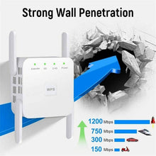Load image into Gallery viewer, 1200Mbps WiFi Range Extender