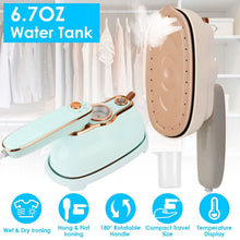 Load image into Gallery viewer, 1200W Foldable Handheld Clothes Iron Steamer