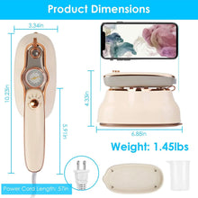 Load image into Gallery viewer, 1200W Foldable Handheld Clothes Iron Steamer
