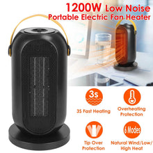Load image into Gallery viewer, 1200W Portable Electric Fan Heater