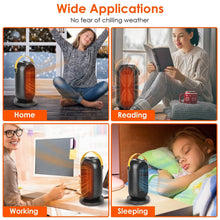 Load image into Gallery viewer, 1200W Portable Electric Fan Heater