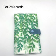 Load image into Gallery viewer, 120/240 Cards Capacity Cards Holder Binders Albums For 60*90mm Cards Book Sleeve Photo Albums Family Scrapbook Albums Family Anniversary Gift For Couple