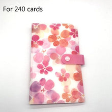 Load image into Gallery viewer, 120/240 Cards Capacity Cards Holder Binders Albums For 60*90mm Cards Book Sleeve Photo Albums Family Scrapbook Albums Family Anniversary Gift For Couple
