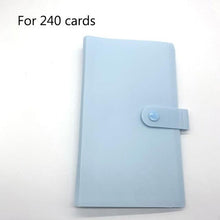 Load image into Gallery viewer, 120/240 Cards Capacity Cards Holder Binders Albums For 60*90mm Cards Book Sleeve Photo Albums Family Scrapbook Albums Family Anniversary Gift For Couple