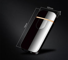 Load image into Gallery viewer, Modern Touch Electric lighter Plasma Lighters Dual arc Lighter USB lighters Flameless Rechargeable Lighter Windproof Lighter Electric lighters for Men Gift Gadgets Accessories
