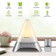 Load image into Gallery viewer, 120ml Cool Mist Humidifier Ultrasonic Aroma Essential Oil Diffuser