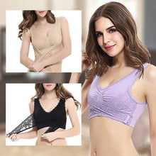 Load image into Gallery viewer, 3-Pack: Floral Lace-Paneled Modesty Bras