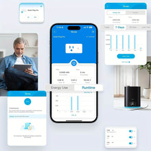 Load image into Gallery viewer, 2-Pack: WiFi Smart Plug – 15A, Timer & App Control, Works with Alexa & Google Home