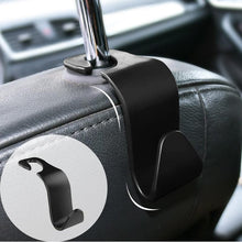 Load image into Gallery viewer, 1/2/4Pcs Universal Car Seat Hook Back Hook Car Accessories Interior Portable Hanger Holder Storage for Car Bag Purse Cloth Car Seat Back Hook Auto Seat Headrest Portable Organizer Holder Hook For Hanging Purses Bags Coats