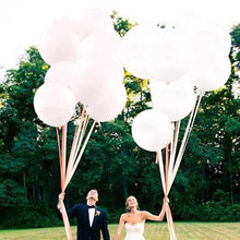 Load image into Gallery viewer, 125 pc White Silver Confetti Metallic Balloon Arch Kit For Wedding Birthday Party Decorations Baby Shower Bridal Shower Luxury Birthday Party Wedding Ballons Decoration
