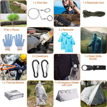 Load image into Gallery viewer, 125-Pieces: Emergency Survival Gear Tactical for Outdoor Adventure