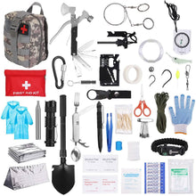 Load image into Gallery viewer, 125-Pieces: Emergency Survival Gear Tactical for Outdoor Adventure