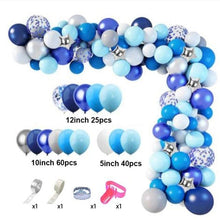 Load image into Gallery viewer, 129Pcs Purple And Gold Balloons For Happy Birthday Foil Balloons Banner Circle Dots Garland Birthday Party Decorations Birtdhay Ballons Decoration