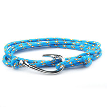 Load image into Gallery viewer, Fashion Hot Multilayer Rope Bracelet hope Anchor Sailor Anchor Bracelets For Men and Women Best Gift Hook Bracelet