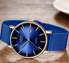 Load image into Gallery viewer, Men's Elegant Watch With Stainless Steel Straps And Special Date Display Excellent Look Unique Design Perfect Gift