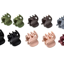 Load image into Gallery viewer, 12/Lot Girls Cute Small Matte Texture Hair Claws Children Lovely Hair Clips Hairpins Headbands Kids Fashion Hair Accessories Hairgrip Headwear for Women