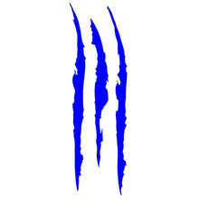 Load image into Gallery viewer, 1/2PCS Auto Car Stickers Reflective Monster Claw Marks Scratch Stripe Marks Auto Headlight Decal Dinosaur Raptor Scratches Decor Claw Marks Decal Reflective Sticker Monster Claw Marks Headlight Car Sticker Stripes Scratch Decal Vinyl Sticker