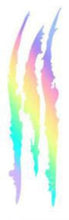 Load image into Gallery viewer, 1/2PCS Auto Car Stickers Reflective Monster Claw Marks Scratch Stripe Marks Auto Headlight Decal Dinosaur Raptor Scratches Decor Claw Marks Decal Reflective Sticker Monster Claw Marks Headlight Car Sticker Stripes Scratch Decal Vinyl Sticker