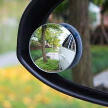 Load image into Gallery viewer, 1/2PCS HD 360 Degree Wide Angle Adjustable Car Rear View Convex Mirror Auto Rearview Back Mirror Vehicle Blind Spot Rimless Automotive Blind Spot Mirrors Small Round Convex Adjustable 360°Rotate Wide Angle Car Rear View Side Mirror Wide Angle Mirror