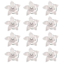 Load image into Gallery viewer, 12pcs/lot Swirl Spiral Bridal Wedding Twist Crystal Flower Hair Spin Pins Women Hair Jewelry Girls Accessories Wedding Hair Accessories for Brides and Bridesmaids