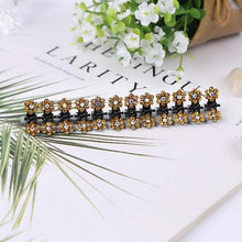 Load image into Gallery viewer, 12pcs/set Mini Rhinestone No-Slip Grips Hair Clips for Women Girls Glitter Teeth Metal Clamps Flower Gorgeous Hair Accessories For Brides And Bridesmaids