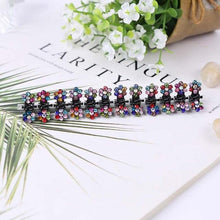 Load image into Gallery viewer, 12pcs/set Mini Rhinestone No-Slip Grips Hair Clips for Women Girls Glitter Teeth Metal Clamps Flower Gorgeous Hair Accessories For Brides And Bridesmaids