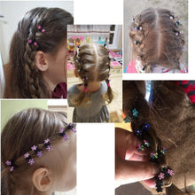 Load image into Gallery viewer, 12pcs/set Mini Rhinestone No-Slip Grips Hair Clips for Women Girls Glitter Teeth Metal Clamps Flower Gorgeous Hair Accessories For Brides And Bridesmaids