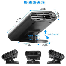 Load image into Gallery viewer, 12V 150W Portable Car Heater